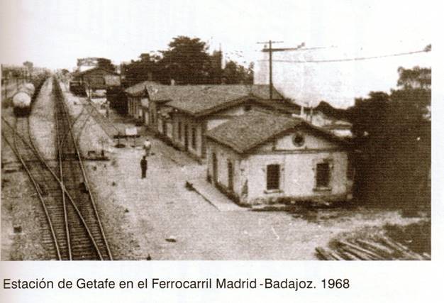 Estación de ferrocarril Getafe a Badajoz