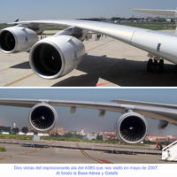 Avión A380 en Getafe 2007 (DOS)