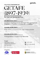 Ciclo conferencias, Getafe 1897-1939