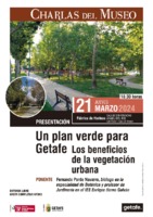 Un plan verde para Getafe.<br />
Los beneficios de la vegetación urbana.