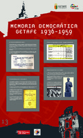 Memoria democrática Getafe 1936-1959. Panel 13